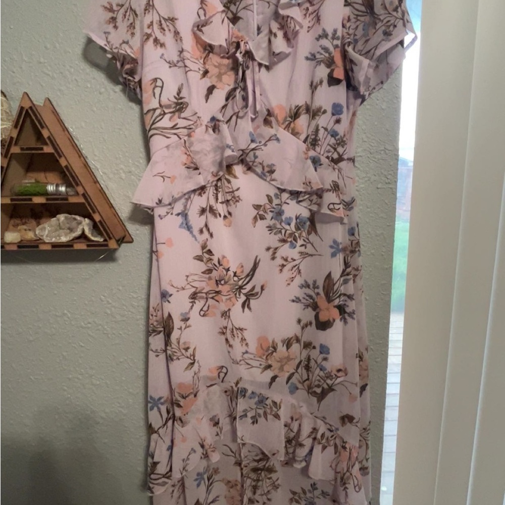 Floral Pink Dress